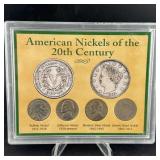American Nickels Of The 20th Century Set