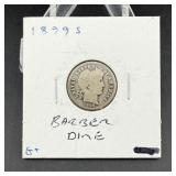 1899s barber dime