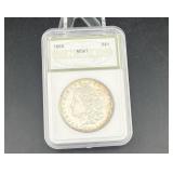 1880 Morgan Dollar Ms67 Ngs Toning