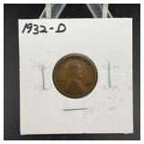 1932-D Lincoln Wheat Cent