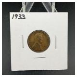 1933 Lincoln Wheat Cent