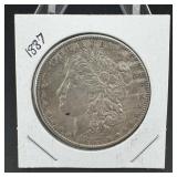 1887 Morgan Silver Dollar