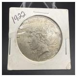 1922 Peace Silver Dollar