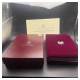 1988 U.s. Prestige Set W/ Olympic Silver Dollar
