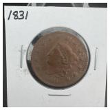 1831 Large Cent
