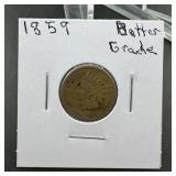 1859 Indian Head Cent
