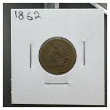 1862 Indian Head Cent