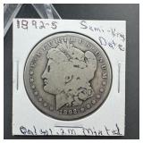 1892-S Morgan Silver Dollar Semi-Key Date