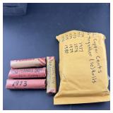 (10x Times Bid) Rolls Copper Lincoln Cents