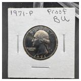 1971-P Proof Washington Silver Quarter