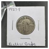 1927 Standing Liberty Silver Quarter