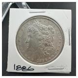 1886 Morgan Silver Dollar