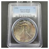 1986 PCGS MS68 Silver Eagle