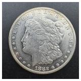 1882-CC Morgan Silver Dollar