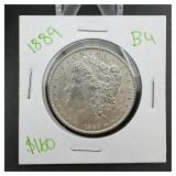 1889 Morgan Silver Dollar