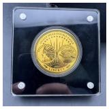 1907 Indian Head Double Eagle Tribute Medallion