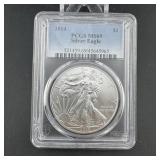 2014 PCGS MS69 Silver Eagle