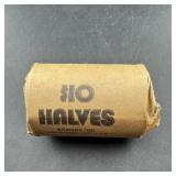 $10 Roll of Kenndy Half Dollar, Unsearched, 1970