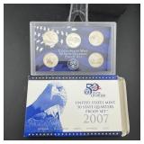 2007 United States Mint State Quarters Proof Set