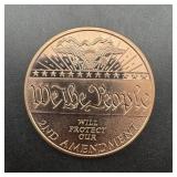 1 oz. .999 Copper Round