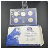 2004 United States Mint 50 State Quarters Proof Se