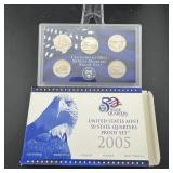 2005 United States Mint 50 State Quarters Proof Se