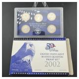 2002 United States Mint 50 State Quarters Proof Se