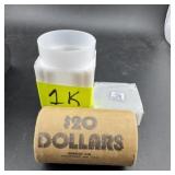 $20 Morgan Silver Dollar Roll - Cc Tail & P Tail E