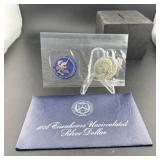 1974 Eisenhower Uncirculated Silver Dollar