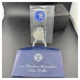 1971 Eisenhower Uncirculated Silver Dollar