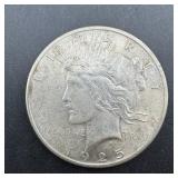 1925 Peace Silver Dollar