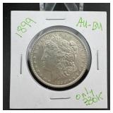 1899 Morgan Silver Dollar - Low Mintage High Grade