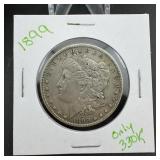 1899 Morgan Silver Dollar - Low Mintage