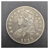 1812 Capped Bust Silver Half Dollar