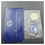 1971 Eisenhower Uncirculated Silver Dollar