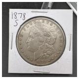 1878-S Morgan Silver Dollar