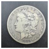1880-CC Morgan Silver Dollar