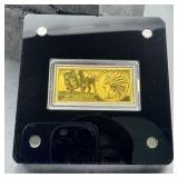 1907 Indian Head Gold Double Eagle Tribute Bar