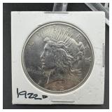 1922-D Peace Silver Dollar