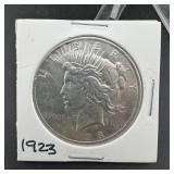 1923 Peace Silver Dollar