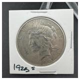 1923-S Peace Silver Dollar