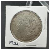 1921 Morgan Silver Dollar