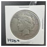 1923-S Peace Silver Dollar