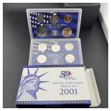 2001 United States Mint Proof Set