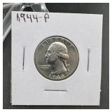 1944 Washington Silver Quarter