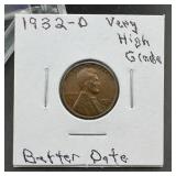 1932-D Wheat Cent Penny