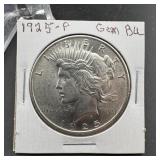 1925 Peace Silver Dollar