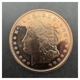 1 oz. .999 Copper Round