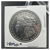1890-O Morgan Silver Dollar