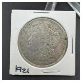 1921 Morgan Silver Dollar